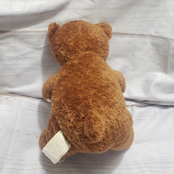 Gymboree Musical Brown Teddy Bear Plush With Baby 10" Stuffed Animal Year 2000 - Picture 6 of 10